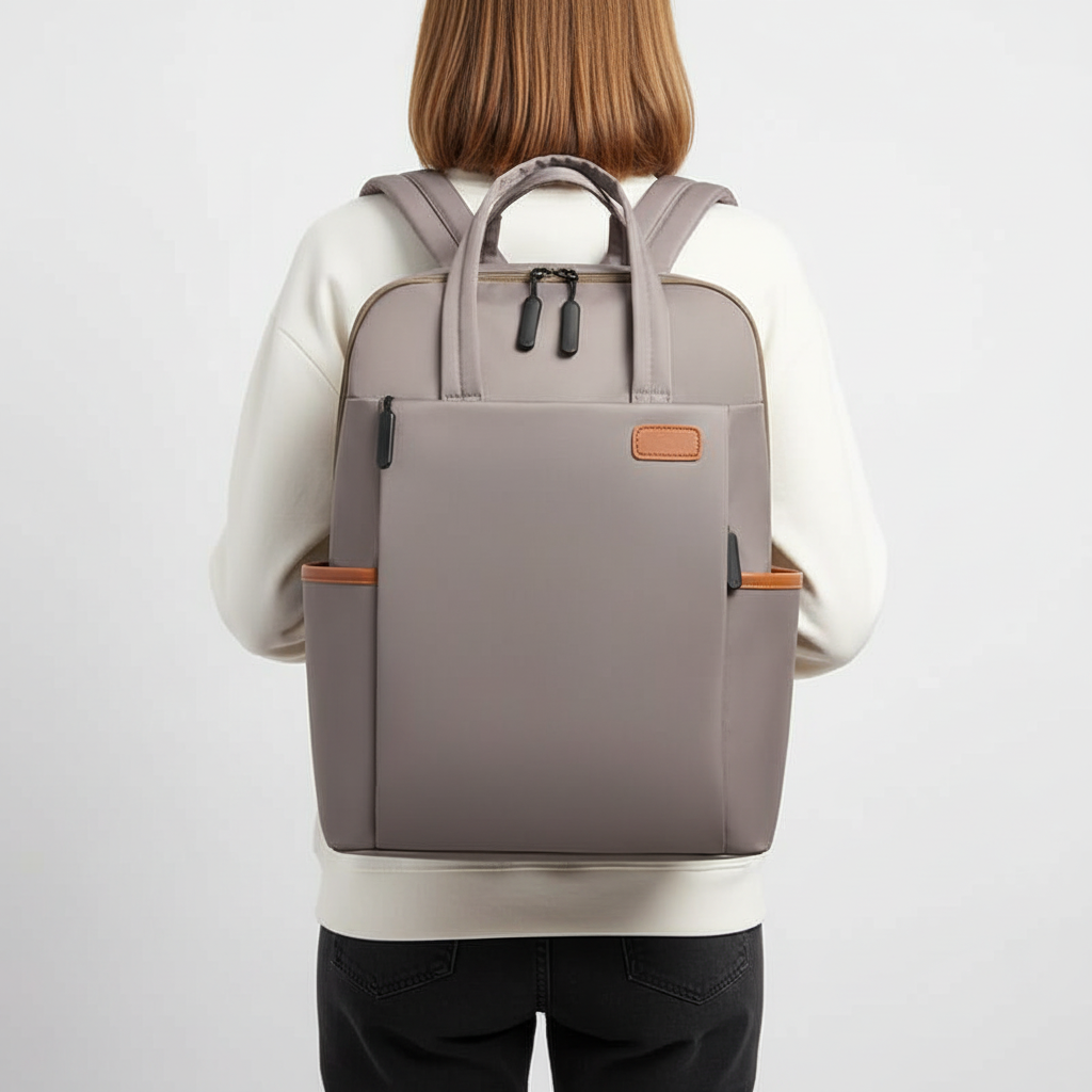 Vardagsryggsäck SafeGuard med laptopfack. En organiserad studentryggsäck perfekt för pendling och stadsliv.