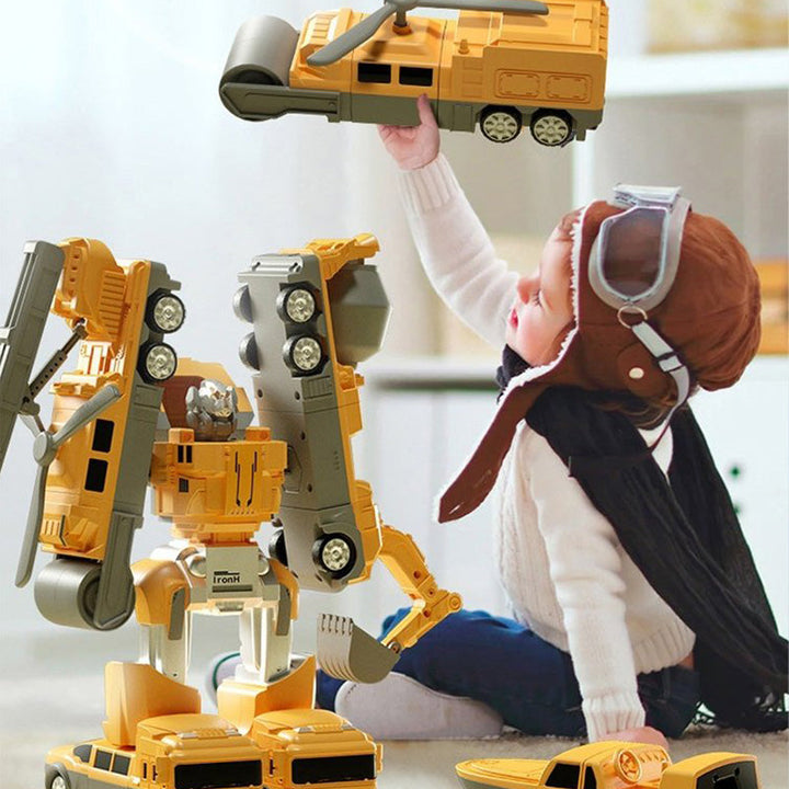 Magnetisk Transform Engineering Bil Leksak