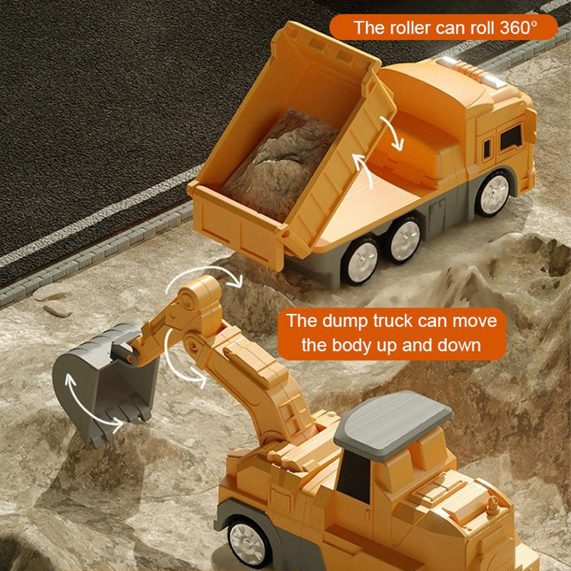 Magnetisk Transform Engineering Bil Leksak