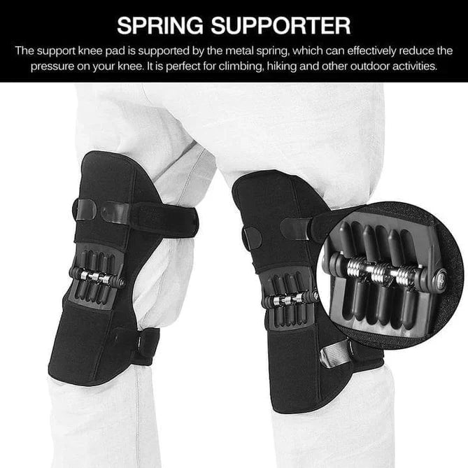 Ergonomiskt träningsskydd med flexibelt fjäderstöd för ökad rörelsefrihet