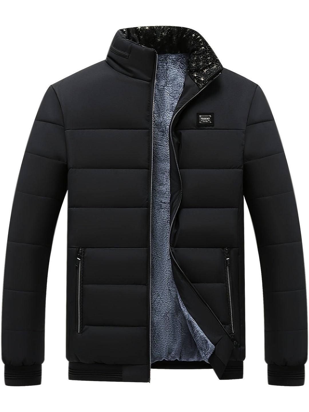 Joseph herrjacka, quiltad & vadderad vinterjacka, stilren & varmt ytterplagg för herrmode.