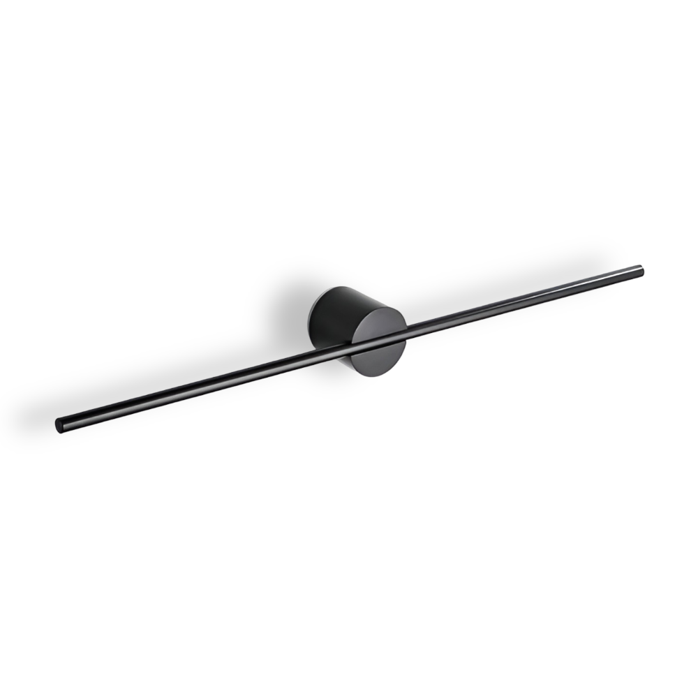 Stilfull handdukshållare i borstad aluminium. Perfekt för ett minimalistiskt och funktionellt badrum.