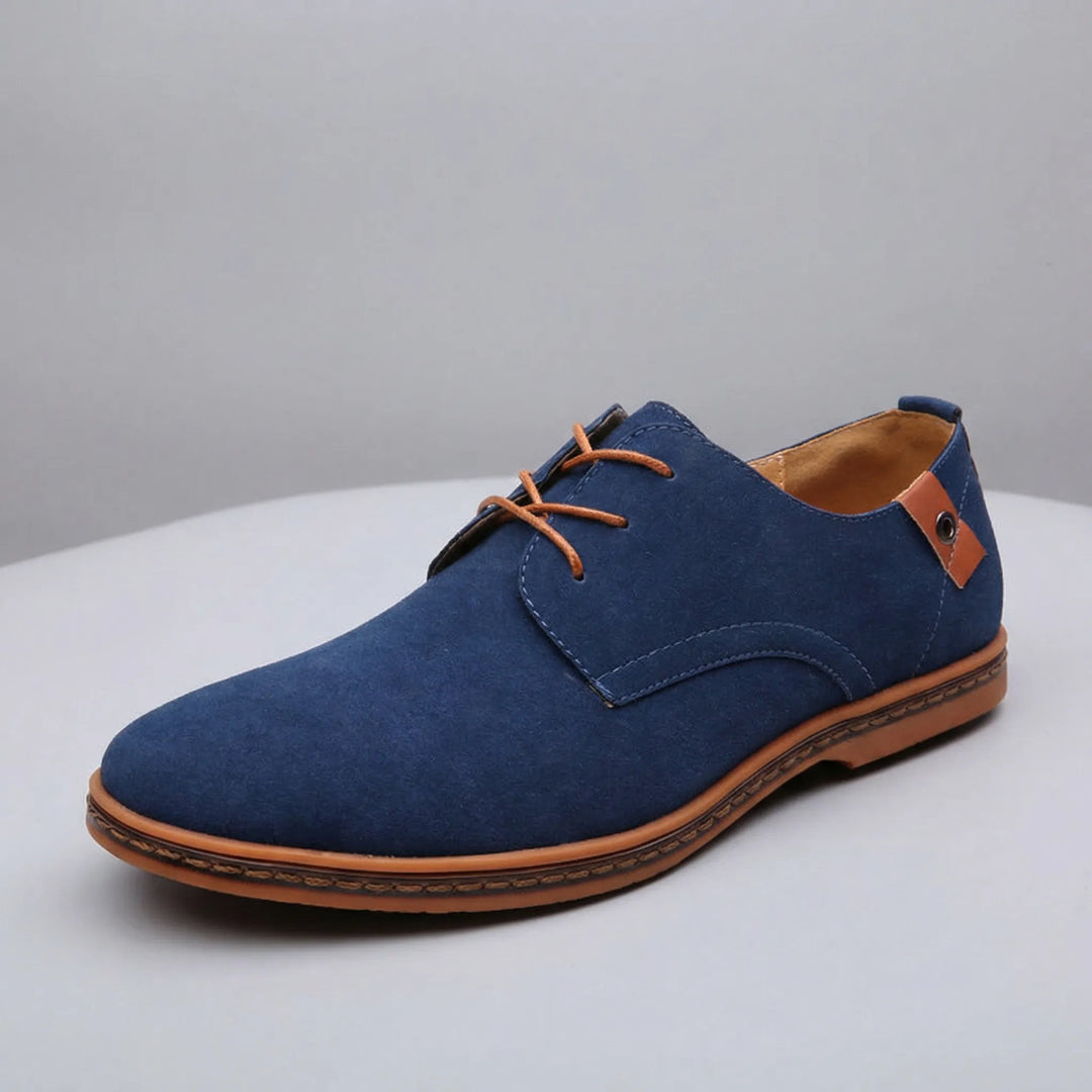 Bekväma Herr Snörad Derby Sko Ethan. Eleganta vardagsskor, perfekta för business casual & herrmode.