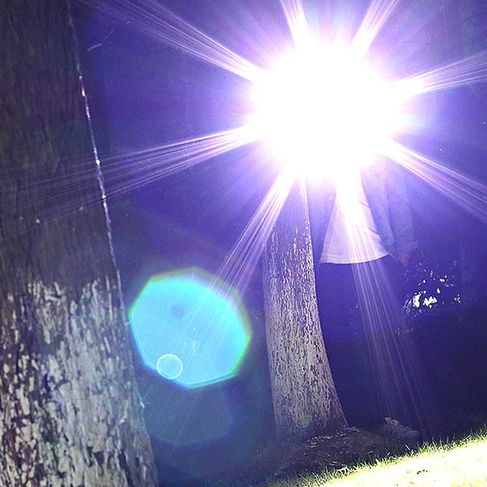 Vattentät LED ficklampa tålig för camping och friluftsliv