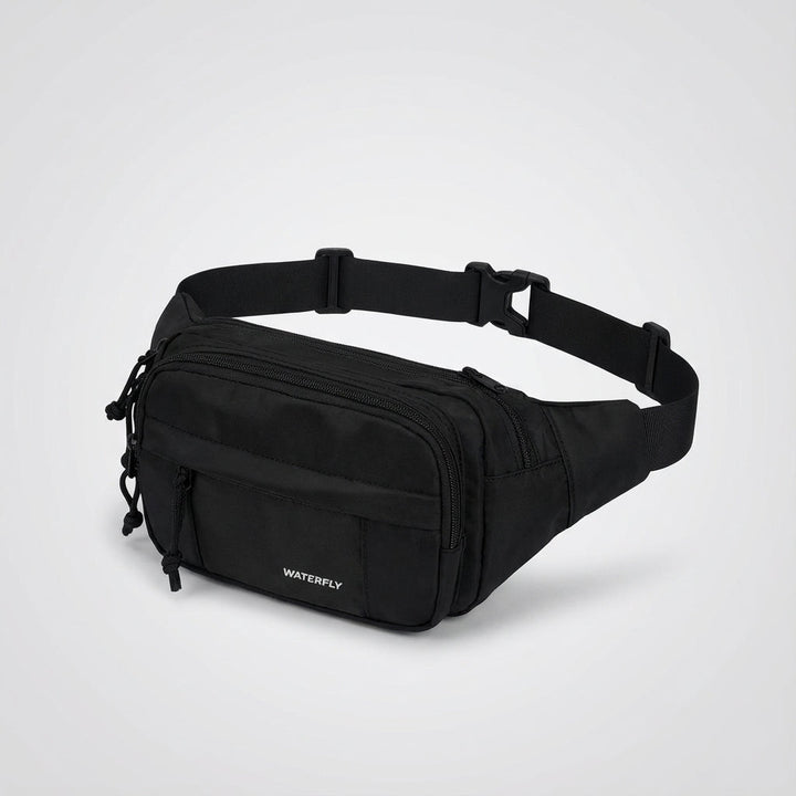 Mångsidig BeltEdge midjeväska i nylon. Kan bäras som bältesväska eller crossbody. Förvaring med stil.