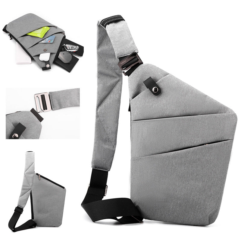 Stilren design på vattenavvisande crossbody-väska