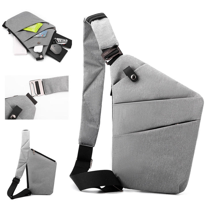 Stilren design på vattenavvisande crossbody-väska