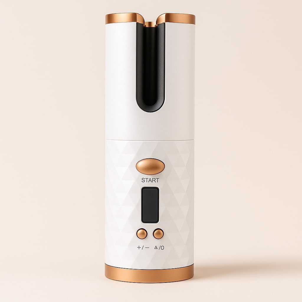 Närbild på den automatiska locktångens värmekammare och säkerhetsdesign