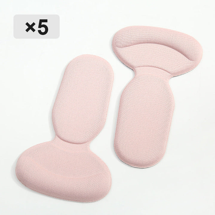 "Svamphälsskydd för smärtlindring, rosa grå och hudtoner, perfekt för alla skor. Avlastning och komfort hela dagen."