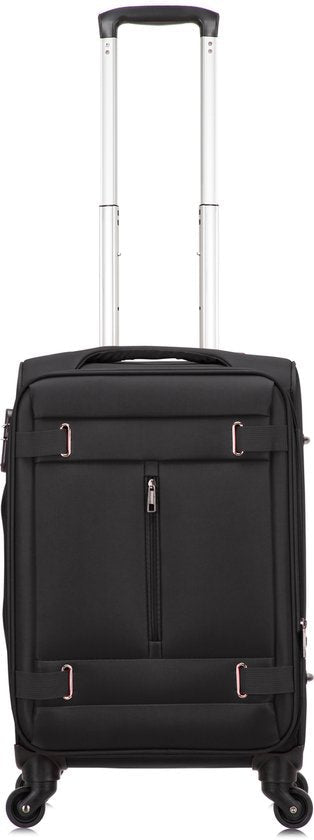Res smidigt med Porto, en flexibel lättvikts handbagageväska med 360-hjul och TSA-lås.