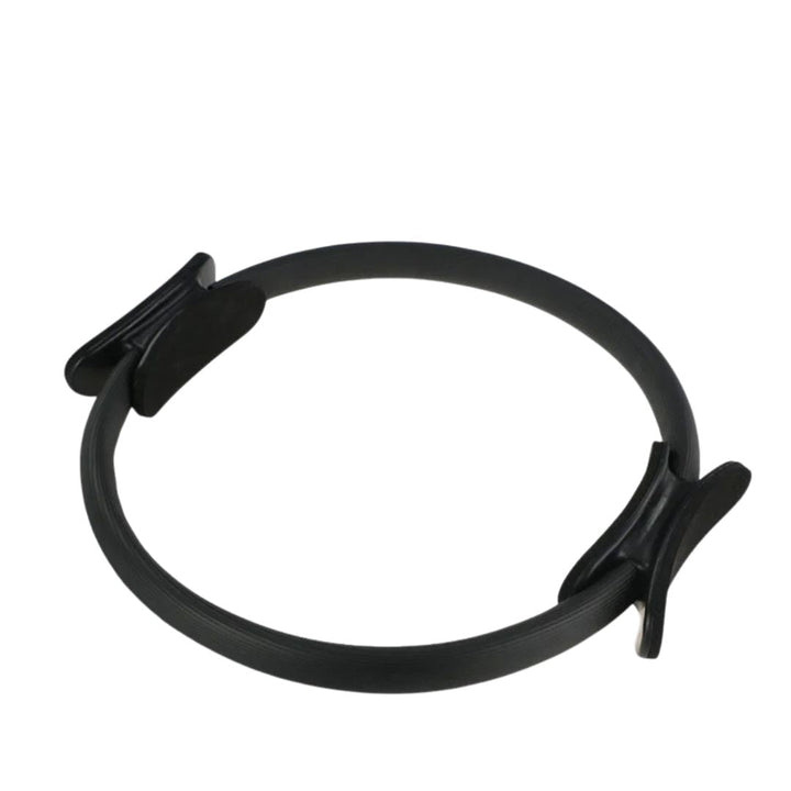 Svart pilatesring 40 cm för effektiv coreträning och förbättrad hållning. Perfekt för hemmaträning.