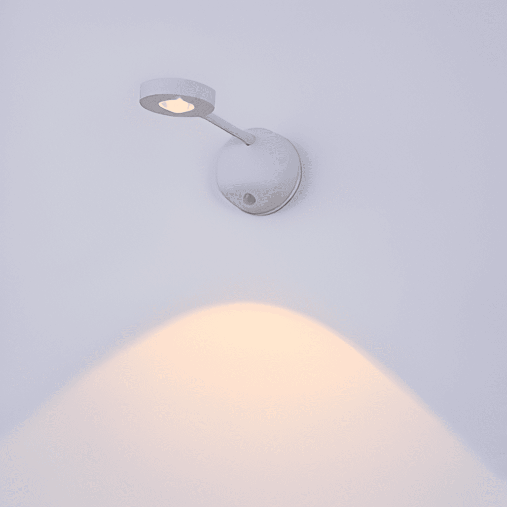 Dimbar trådlös LED vägglampa som skapar anpassningsbar stämning, inomhus eller utomhus.