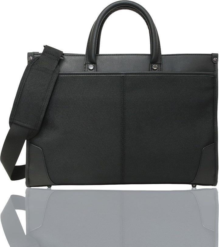 DocuCarry stilren arbetsväska i svart för professionella. Rymmer dokument, laptop & tillbehör, praktisk design.