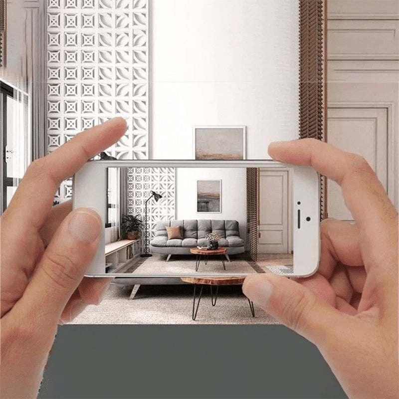 Trådlös säkerhetskamera med HD-nattsyn och ljud, ultravidvinkel och infraröd, för övervakning dag och natt