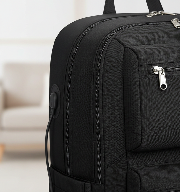 Organiserad ComfortPack pendlarryggsäck med laptopfack & gott om plats för resor och daglig användning.