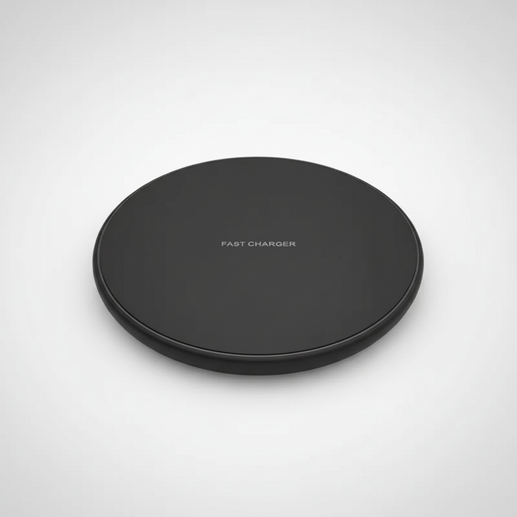 Universell 30W Qi-laddare för snabb och trådlös laddning av alla kompatibla mobiltelefoner.