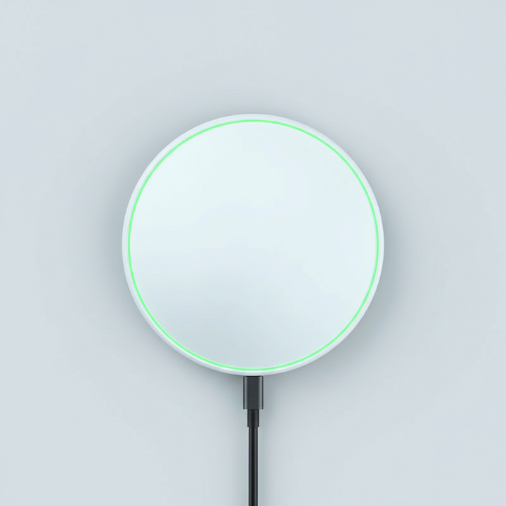 Modern trådlös mobil laddare 30W, ett oumbärligt telefon tillbehör för snabb och effektiv laddning.