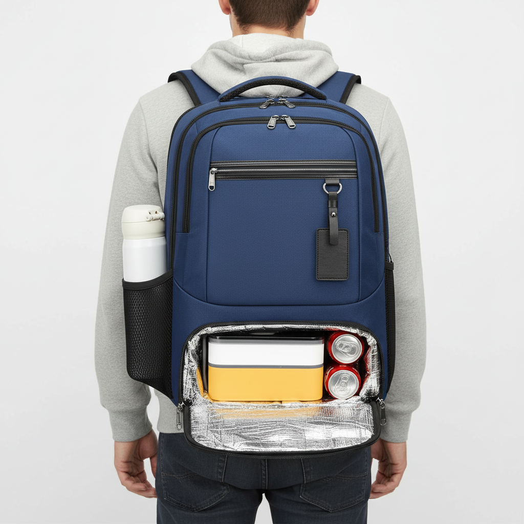 Slitstark & vattentålig ryggsäck med ergonomisk design. Perfekt för daglig användning, arbete, skola & pendling.