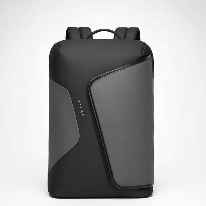 Unisex laptopväska med USB-laddning, perfekt för dagligt bruk, kontor, skola och resor. Vattentät design.