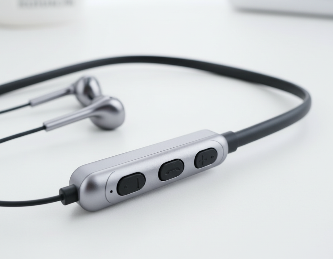 Vattenresistenta SoundSync trådlösa hörlurar perfekta för träning och aktiv livsstil med premium ljud.