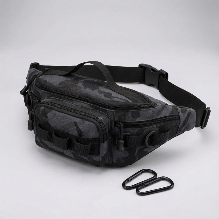 RangerPack taktisk midjeväska, kompakt med flera fack för optimal organisering av EDC.