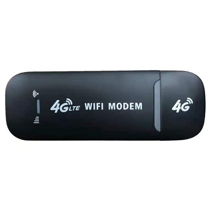 Trådlöst bärbart WiFi nätverkskort med dubbla antenner, svart design, för snabb och stabil internetanslutning.