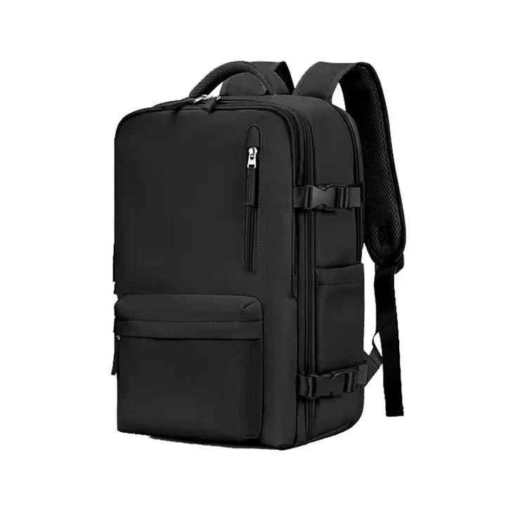 Detalj av TrailSafe Pro ryggsäckens säkerhetsfack, skyddar värdesaker effektivt.