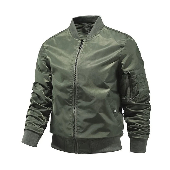 Stilren herr bomberjacka Hector i modern design, ett måste för höstmode.