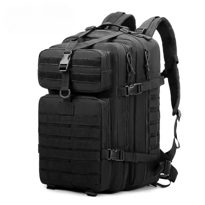 Mångsidig unisex ryggsäck, 50L. Taktisk och vattentålig för vandring, resor och friluftsliv året om.