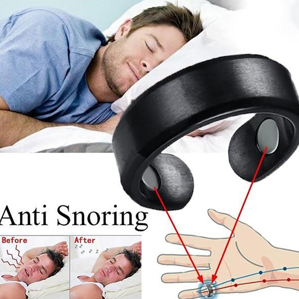 Anti-snarkring för tystare nätter. Denna akupressurring stödjer bättre sömn och wellness med unik teknik.