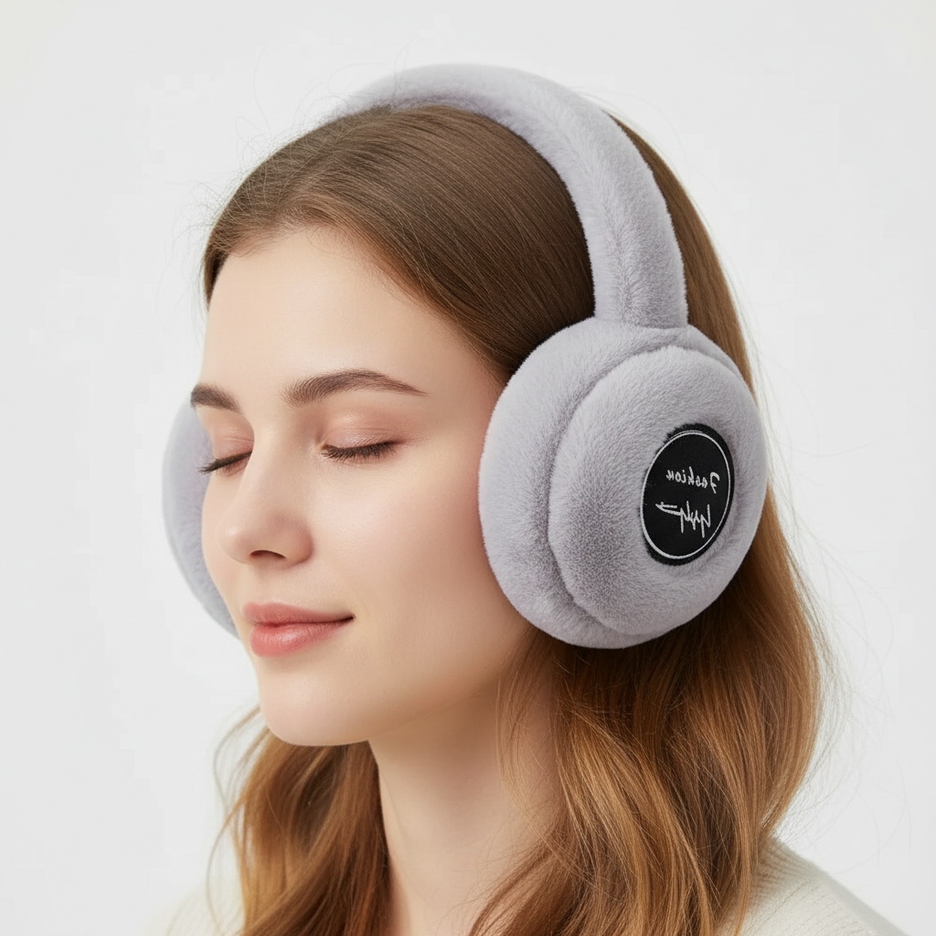 Innovativa trådlösa hörlurar med inbyggd öronvärmare och ljudisolering. Din mysiga musikkompis i vinter.