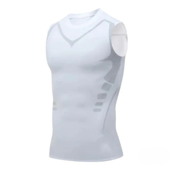 Magnetiskt & svettavvisande unisex bodyshaper linne för daglig komfort och stöd.