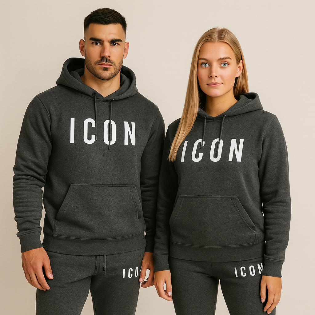 Mjukt och varmt Callum hoodieset med joggingbyxor. Idealiskt för kalla dagar & relax.