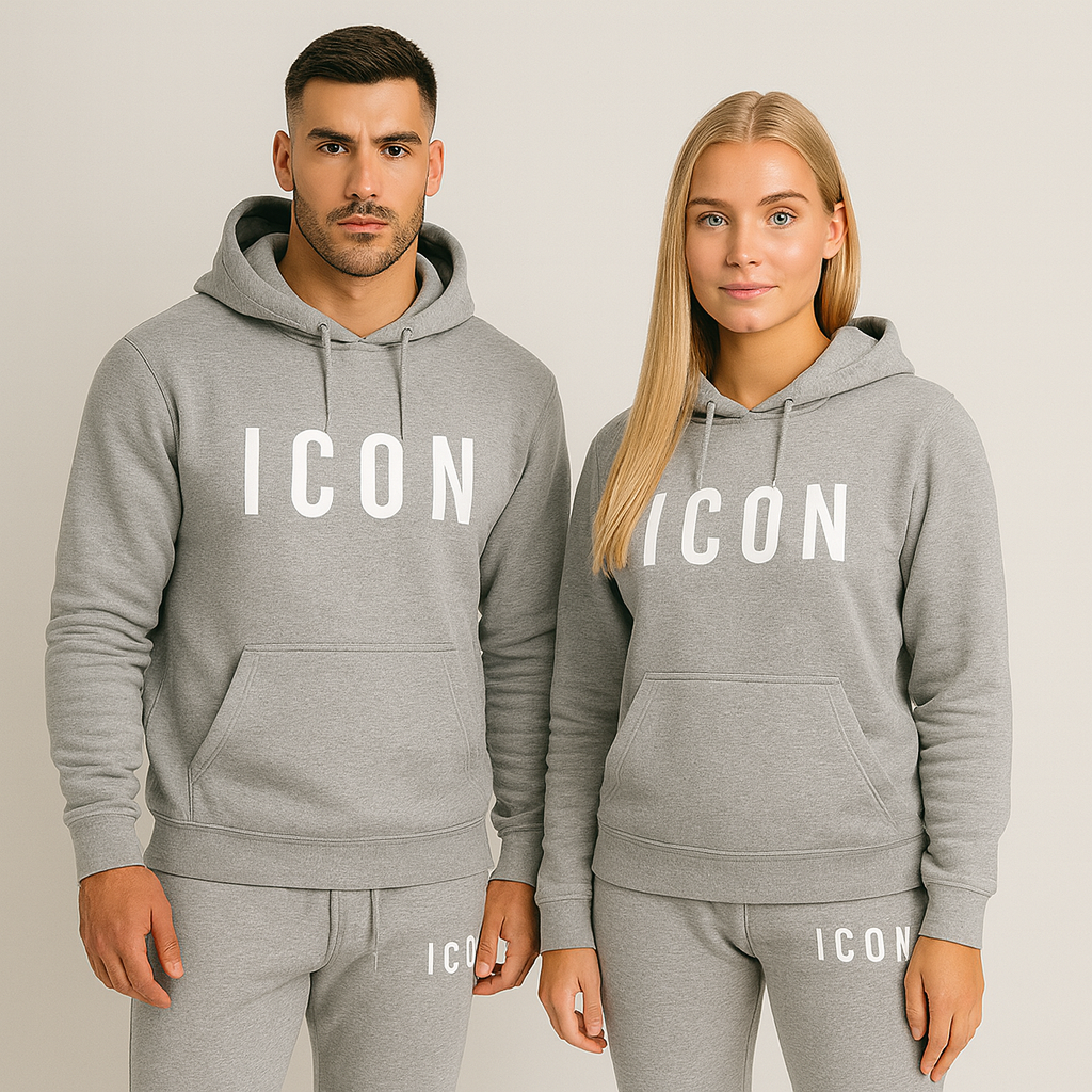 Unisex vardagsset: Snygg hoodie & bekväma joggers. Callum design för en avslappnad stil.