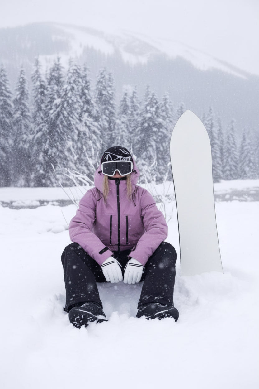 Unisex Carlotta skidjacka/snowboardjacka. Varm, vindtät och vattentät vinterjacka för sport & friluftsliv.