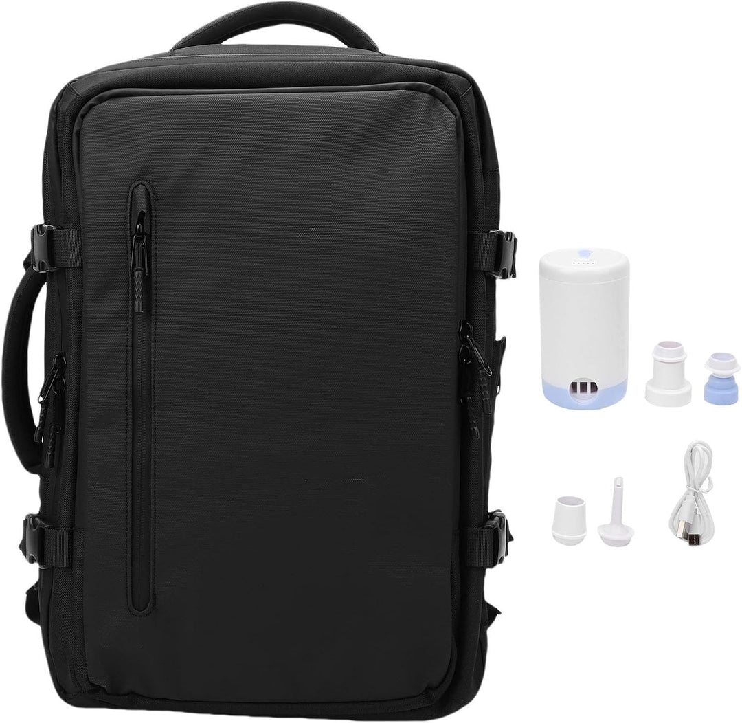 Unisex expanderbar vakuumreseryggsäck 56–75L för maximal packning.