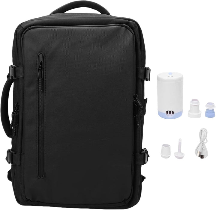 Unisex expanderbar vakuumreseryggsäck 56–75L för maximal packning.