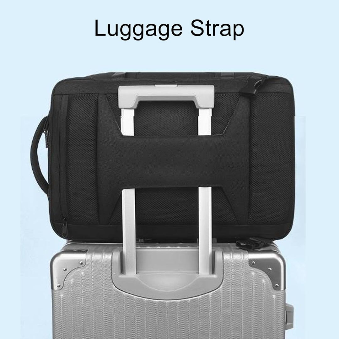 Dravion vakuumreseryggsäck 56–75L, organiserad packning med expanderbar design & pump.