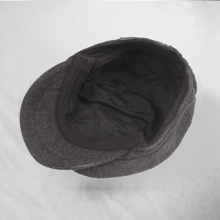 "Unisex Gatsby basker keps i bomull med retrodesign, andningsbar och bekväm för alla årstider, perfekt för män."