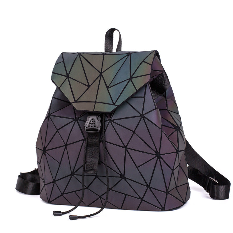 Unisex glödande axelremsväska med unik design, perfekt för att fånga blickar och skapa en trendig stil.