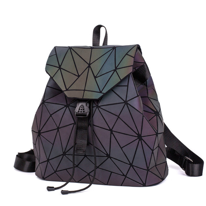 Unisex glödande axelremsväska med unik design, perfekt för att fånga blickar och skapa en trendig stil.