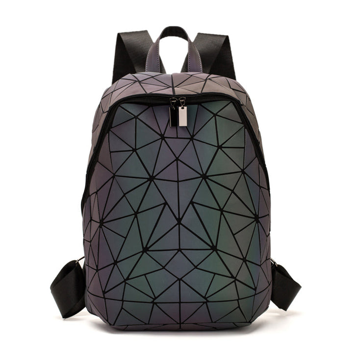 Statement modeväska med glödande funktion, en unik unisex design som sticker ut i mängden. För en trendig look.
