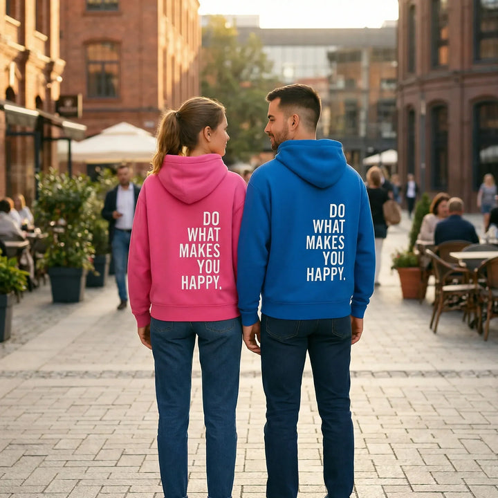 Unisex hoodie Dylan med ledig passform. Komfortabel streetwear tröja för avslappnad stil.
