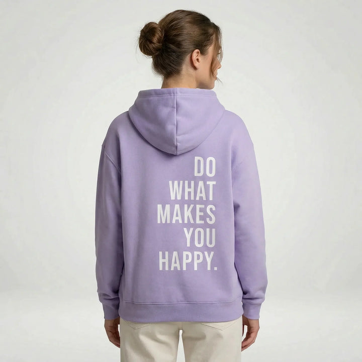 Stilren unisex hoodie i avslappnad passform. Mångsidig och bekväm pullover för alla.
