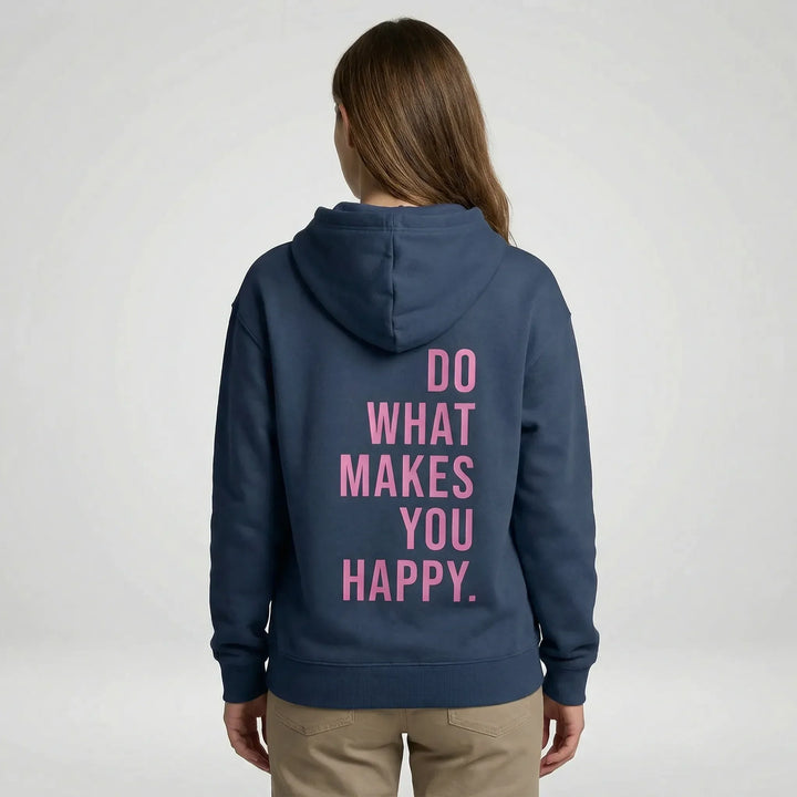 Uttryck din stil med denna inspirerande unisex hoodie. Ledig passform, perfekt vardagsplagg.