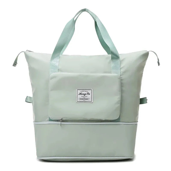 Stilren & hållbar unisex hopfällbar väska, perfekt för organiserad packning på weekendresor & sport.