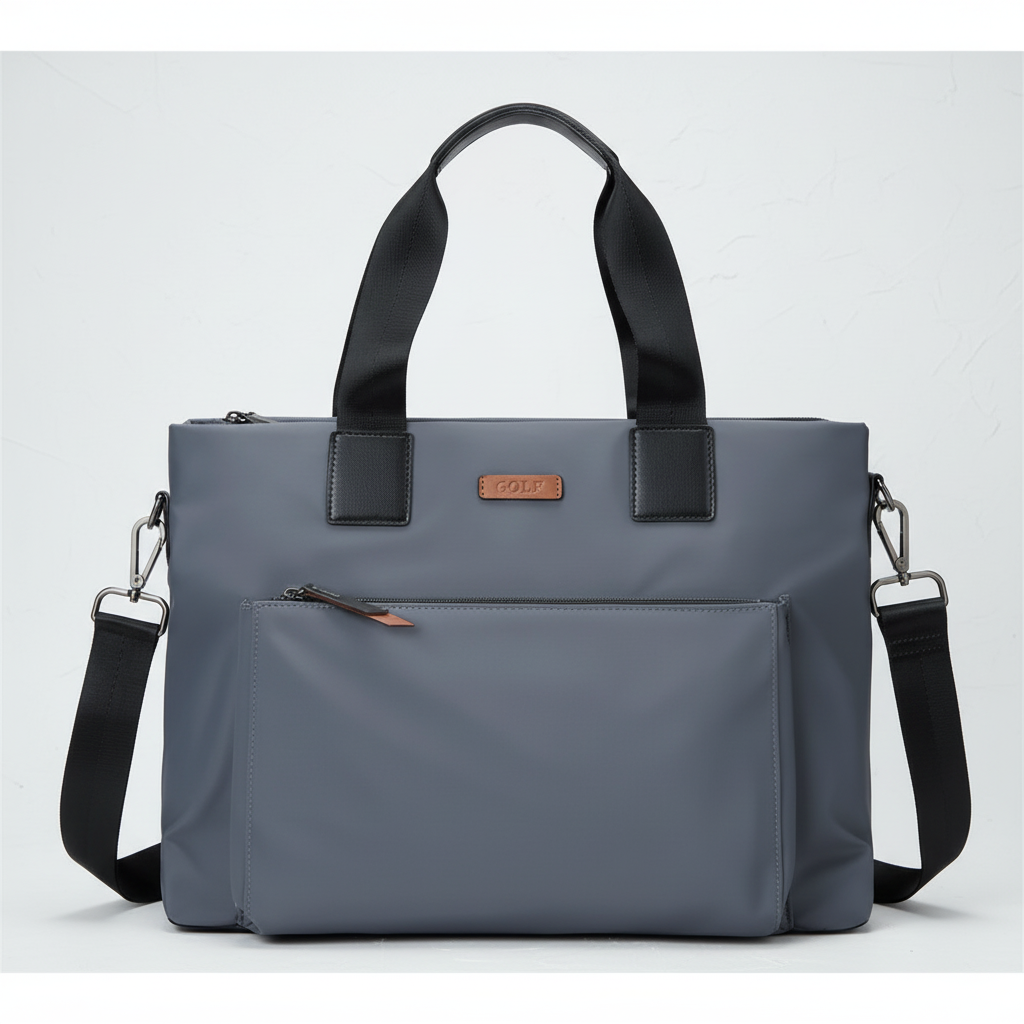 Rymlig unisex datorväska med flera fack, för laptop upp till 15,6 tum. Perfekt för organisation & pendling.