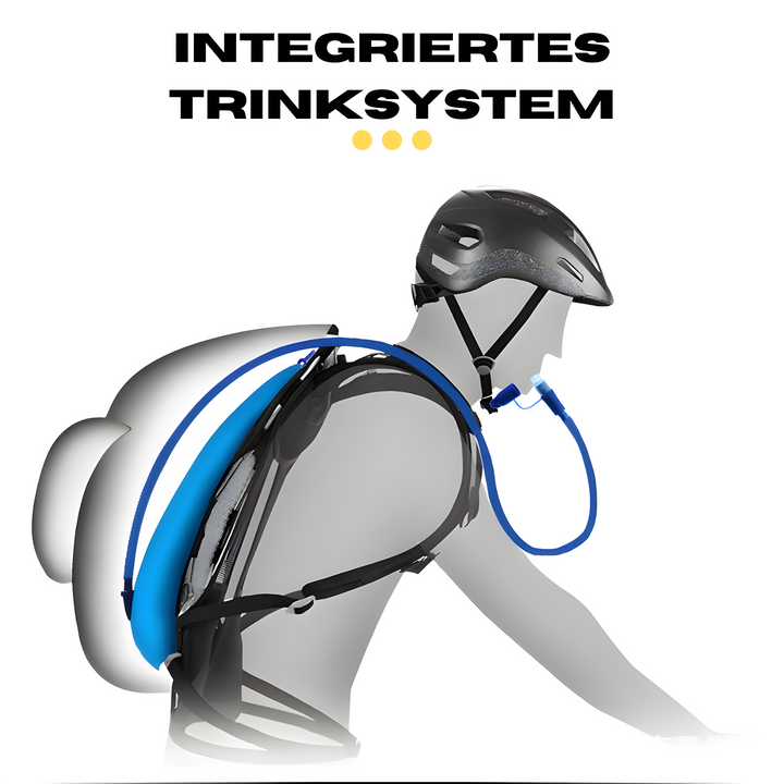 Vattentät vätskeryggsäck, unisex, för cykling, vandring & klättring. Håller utrustning torr.