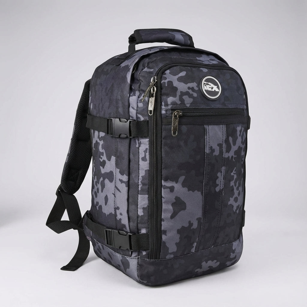 Mångsidig 30 liters kompakt reseryggsäck. NomadLite handbagage för flyg, tåg & weekendresor. Unisex design.