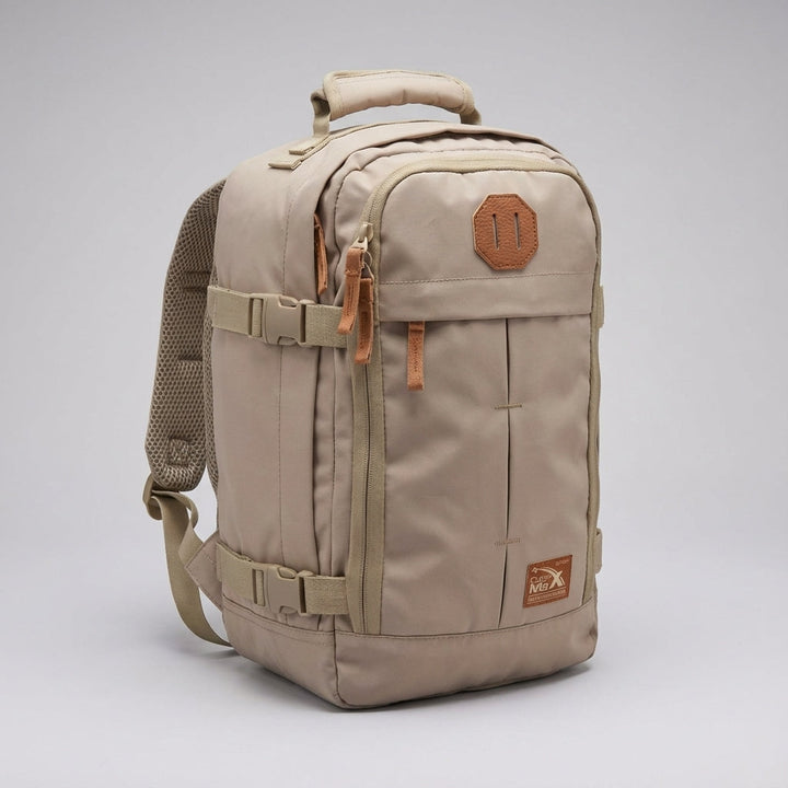 Ergonomisk 30L reseryggsäck för handbagage. NomadLite kompakt design, bekväm för flyg & weekend.